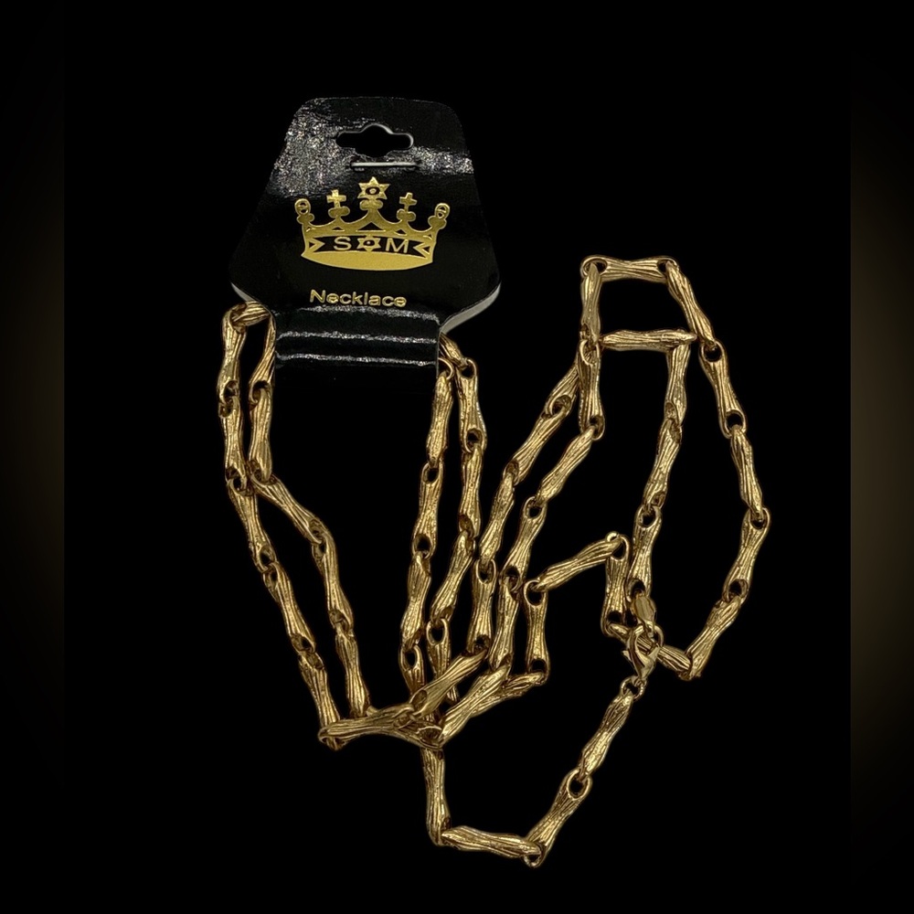 NWT- Specialty Chain Unisex Gold-Tone Necklace - 36”